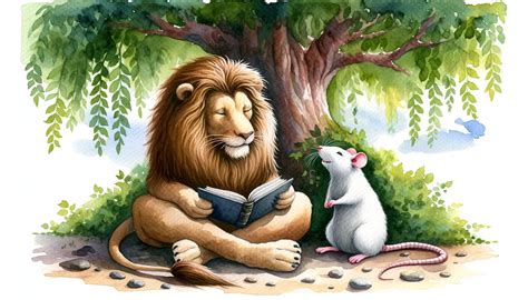 Le Lion Et Le Rat Jean De La Fontaine Histobiblio