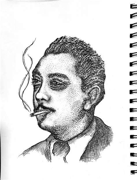 Django Reinhardt, by me, 2023 : r/Art