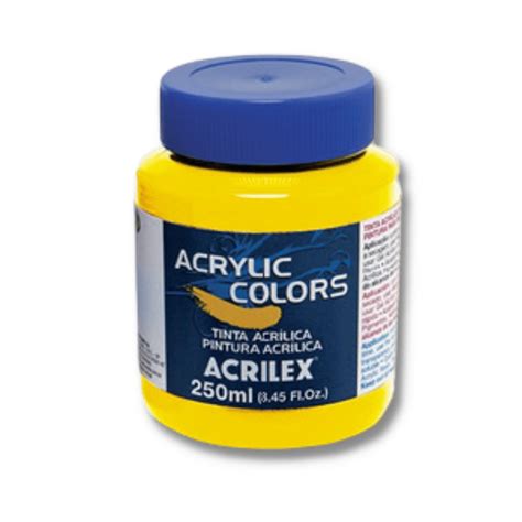 Tinta Acrilica Grupo Amarelo De Cadmio Ml Acrilex