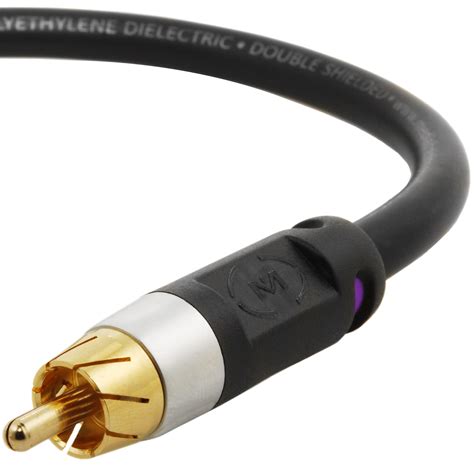 Mediabridge Ultra Series Subwoofer Cable Feet Dual Shielded With