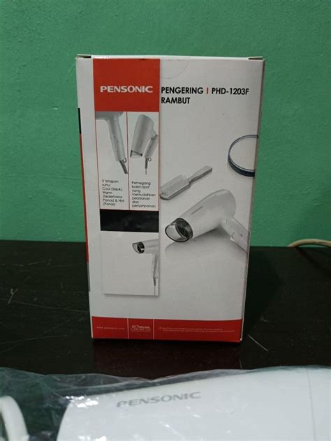 Pensonic Hair Dryer Phd 1203f Tv And Home Appliances Electrical Adaptors And Sockets On Carousell