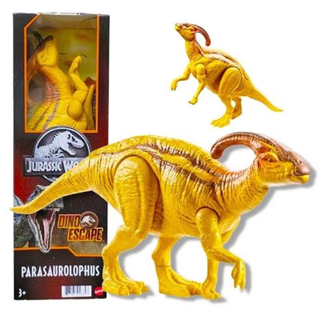 Jurassic World Parasaurolophus Figura De A O B Sica Cm Mattel