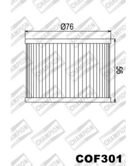 Filtre à huile ou Champion HF401 COF301 motokristen