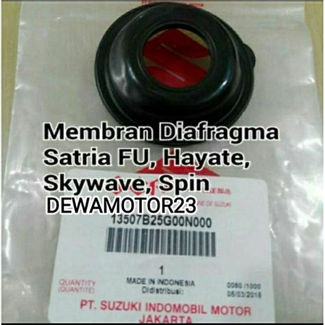 Jual KARET VACUM MEMBRAN DIAFRAGMA KARBULATOR SUZUKI SATRIA FU 150 SPIN