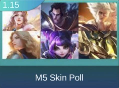 Poll for M5 skin on January 15 : r/MobileLegendsGame