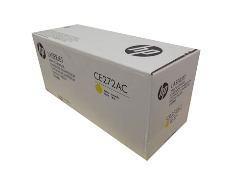 HP CE272AC CE272A 650A Yellow Toner Cartridge Genuine OEM 887758680261 ...