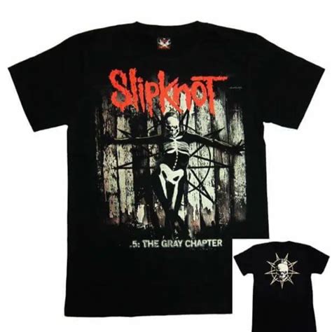 Printing Slipknot Grey Chapter Rock Shirtcartoon Lazada Ph