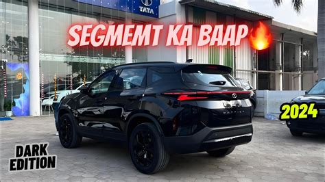 New Tata Harrier Facelift Dark Edition Detailed Review Youtube