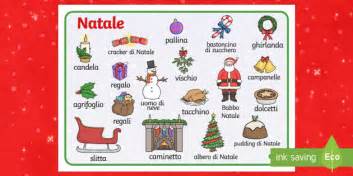 Natale Vocabolario Illustrato Natale Vocabolario Illustrato