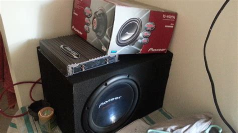 Pioneer subwoofer with box. New condition! - Car Parts - PakWheels Forums