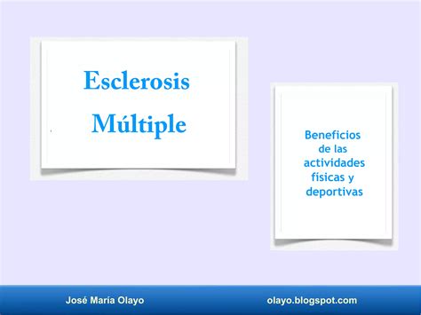 Esclerosis M Ltiple H Bitos Saludables Ppt