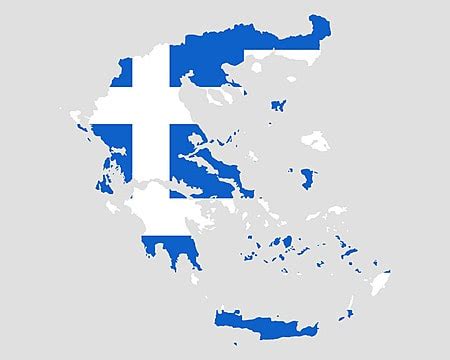 Map And Flag Of Greece Map Flag Line Vector, Map, Flag, Line PNG and ...