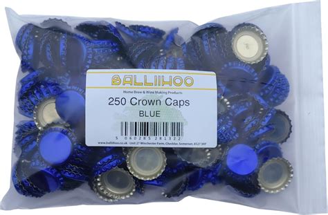 Balliihoo Pack Of 250 Crown Bottle Caps Gold Uk Home