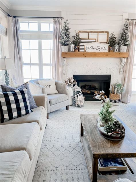 Winter Living Room Inspiration And How To Decorate For This Season