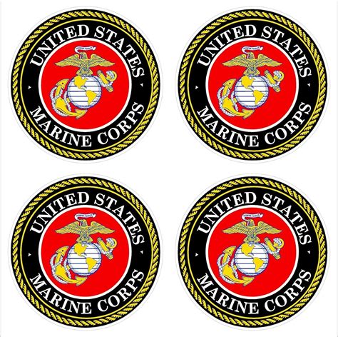 Decals And Stickers Collectibles United States Marine Corps Usmc 2 Inch