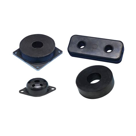 Rectangular Anti Vibration Mount 514202 PAULSTRA Rubber For