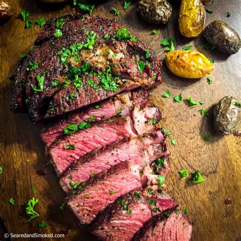 Reverse Seared Ribeye Seared And Smoked