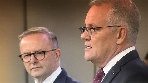 Election 2022 Scott Morrison Anthony Albanese Had Highs And Lows In