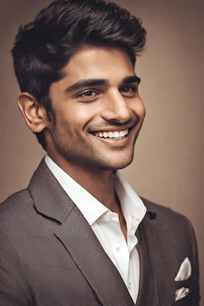 Premium Photo Portrait Of Indian Male Model