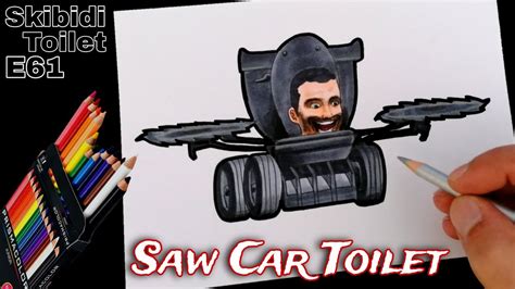 Como Dibujar A Saw Car Toilet De Skibidi Toilet Episode How To