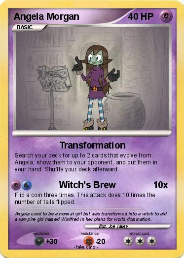 Pokémon Angela Morgan Transformation My Pokemon Card