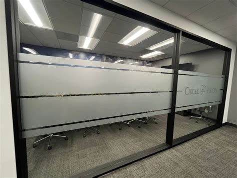 Etched Frosted Glass Graphics Offices In Orange County Ca