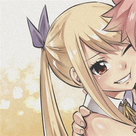 Lucy And Natsu 22 💗 Fairy Tail Anime Fairy Tail Matching Profile