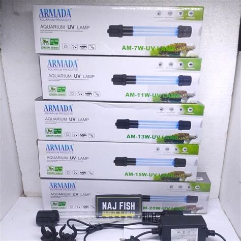 Jual Lampu Uv Aquarium Kolam Aquascape Armada Hikari Basmi Algae