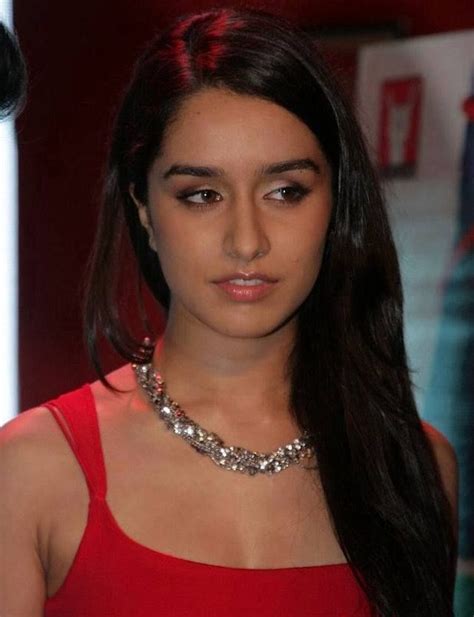 Shraddha Kapoor In Red Dress Bollywood Actress Hot Bollywood Actress