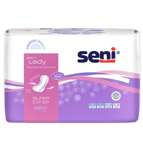 Seni Lady Super прокладки урологические 15 шт - купить, цена и отзывы в ...