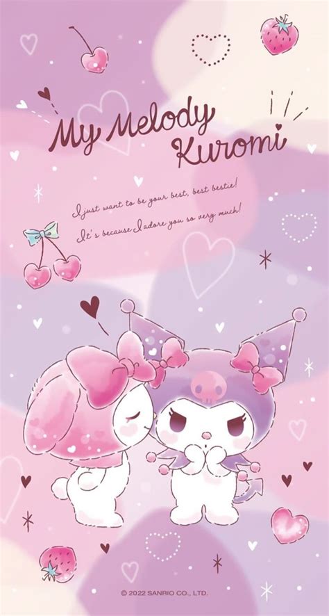 Pin By Crystal On 🌸kuromi And My Melody🌸 In 2022 Sanrio Wallpaper