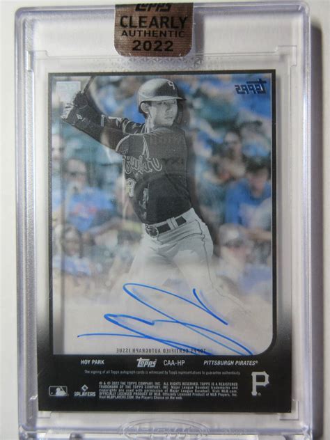 Yahoo オークション 2022 Topps Clearly Authentic Autograph Hoy Pa