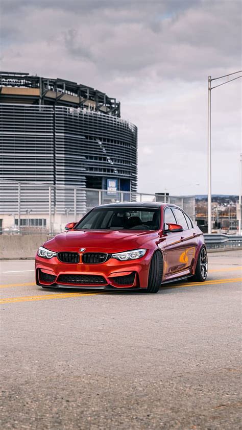 1920x1080px 1080p Free Download Bmw M3 Car F80 Low Luxury Red