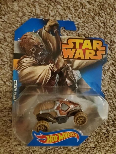 VÉHICULE STAR WARS Hot Wheels Tusken Raider moulé sous pression voiture jouet 2014 scellé EUR 7