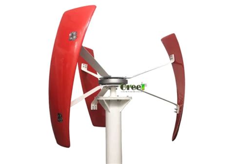 Low Speed Low Start Torque Vertical Axis Wind Turbine Vertical Axis