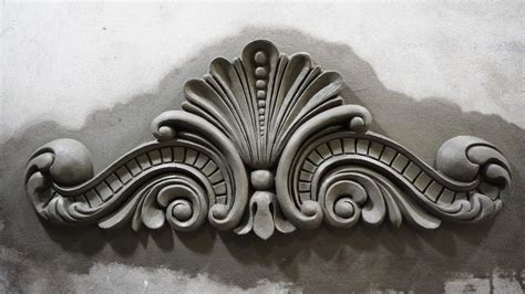 Novelty Reliefs Sand Cement Sculptures Youtube