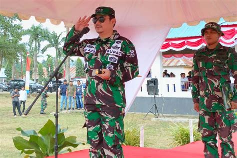 Buka TMMD Di Kolaka Timur Bupati Abd Azis Momentum Pembangunan Daerah