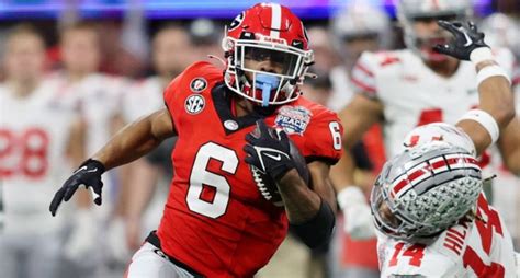 2023 Nfl Draft Scouting Report Kenny Mcintosh Rb Georgia Fantasypros