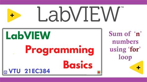 Sum Of N Numbers Using LabVIEW YouTube