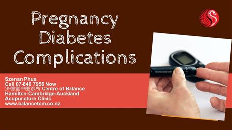 Pregnancy Diabetes Complications Hamilton Cambridge Raglan Auckland