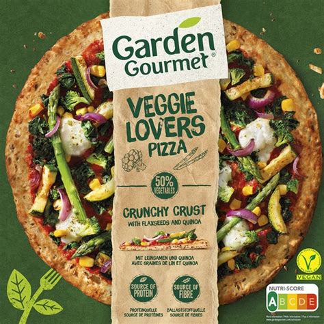 Pizza Vegetal Veggie Lovers Estuche 380 G GARDEN GOURMET