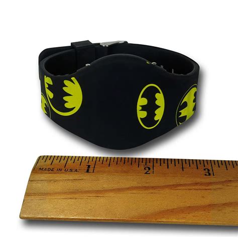 Batman Yellow LED Watch