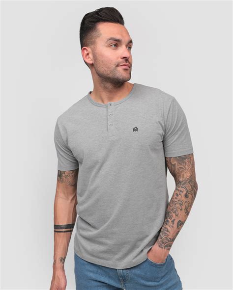 henley tee branded