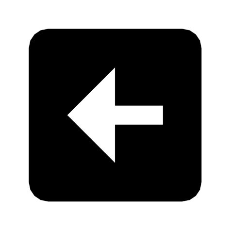 Left Arrow Square Vector Svg Icon Svg Repo