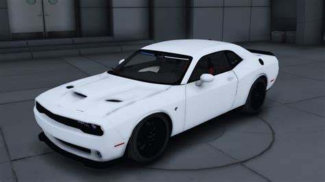 Dodge Challenger Srt Hellcat Unmarked Gta Mod