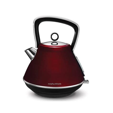 Morphy Richards Evoke Pyramid Kettle Red 100108