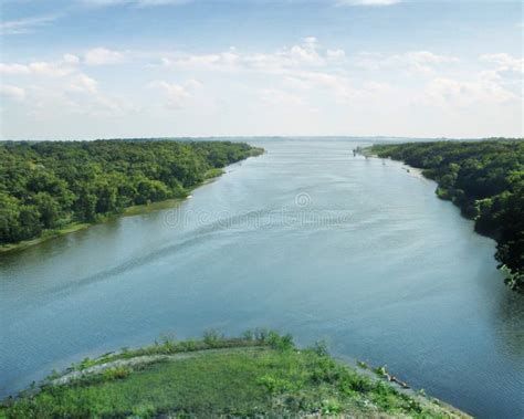 Aerial View of Panama Canal Stock Photo - Image of rainforest, cargo: 242668172