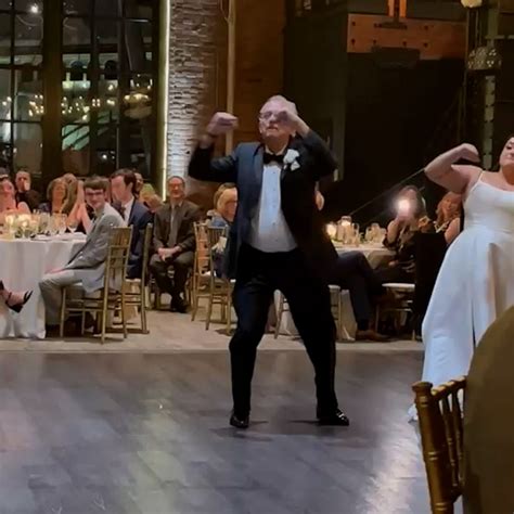 The Story Behind Viral Video Of Daughters Epic Wedding Dance With Dad Good Morning America