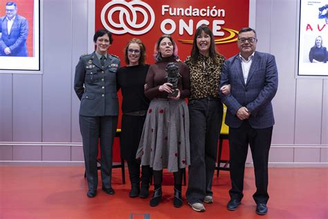 Mabel Lozano lleva el Goya de AVA a Fundación ONCE Fundación ONCE