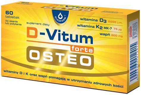 D Vitum Forte Osteo Witamina D J M K Mk Wap